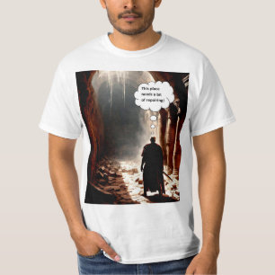 T-shirt Nécessitant une réparation