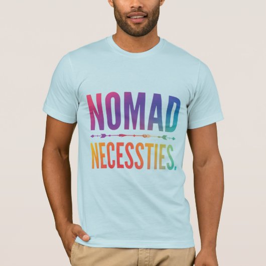 T-shirt Nécessité Nomade (Devant)