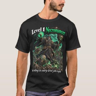 T-shirt Nécromancien débutant