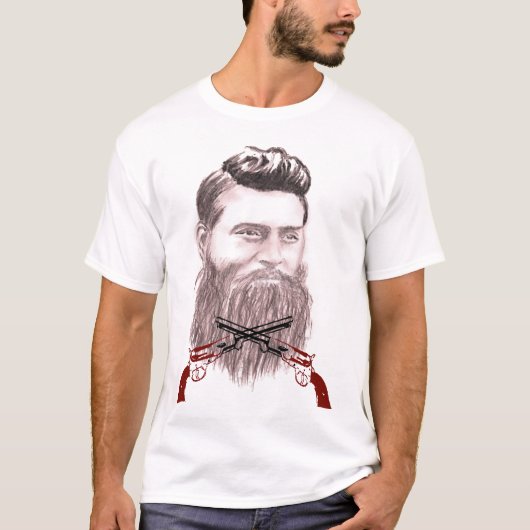 T-shirt ned de Kelly (Devant)