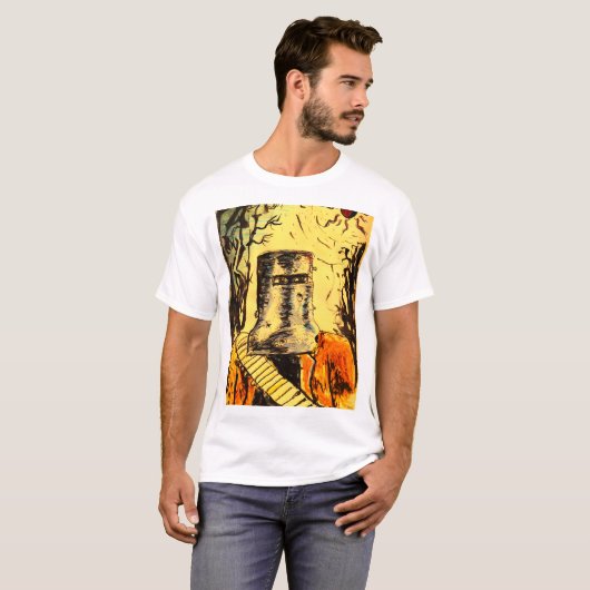 T-shirt Ned Kelly Solar Eclipse (Devant entier)