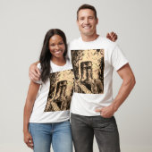 T-shirt Ned Kelly Solar Eclipse in Sepia (Unisexe)