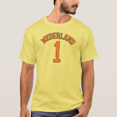 T-shirt NEDERLAND Pays-Bas Baseball Dutch Power (Devant)