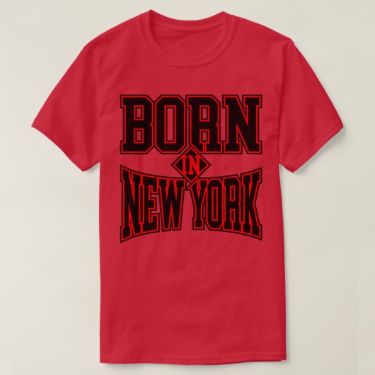 T-SHIRT NÉE À NEW YORK (Design devant)