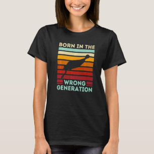 T-shirt Née dans la mauvaise génération Opabinia préhistor