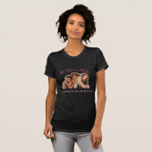 T-shirt Née libre, se battre pour rester comme ça Voter Fe (Devant entier)