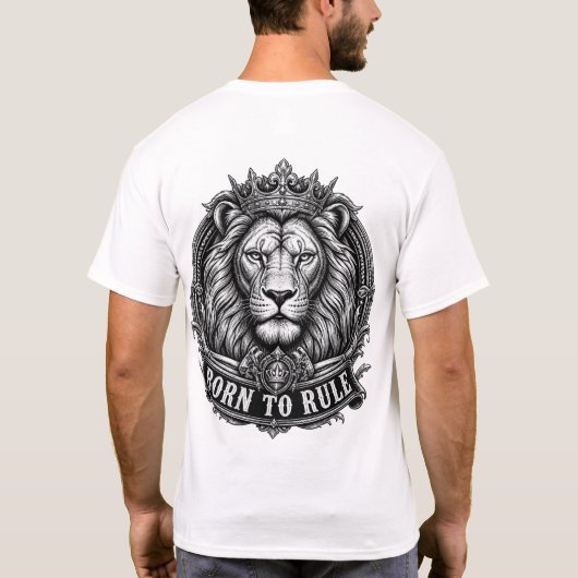 T-shirt Née pour diriger (Dos)