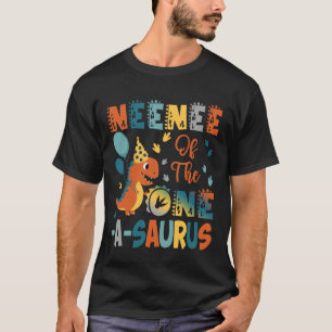 T-shirt Neenee du One-A-Saurus 2e Anniversaire Dinosaure P