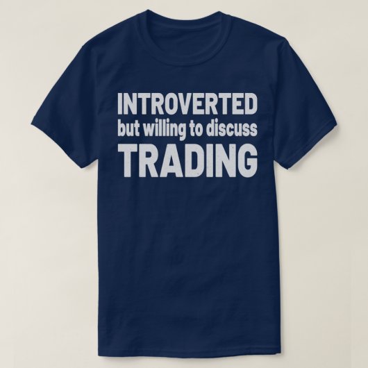 T-shirt Négociant de marché stock Forex Trader Bulles vs B (Design devant)