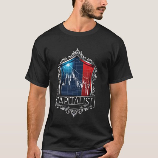 T-shirt Négociation d'actions Forex Trader Trader au compt (Devant)