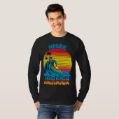 T-shirt Negril Jamaica Retro Throwback Surf & Beach Souven (Devant entier)