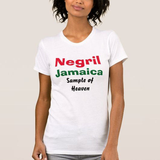 T-shirt Negril Jamaïque (Devant)