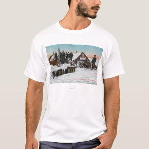 T-shirt Neige au-dessus de la Chambre TopsNome, AK