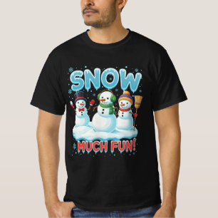 T-shirt Neige beaucoup amusant par Asarteon