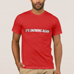 T-shirt Neige blanche à nouveau