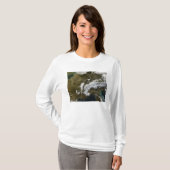 T-shirt Neige, brouillard et nuages bas en Europe occident (Devant entier)