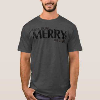 T-shirt Neige De Noël C'Est Aussi Joyeux Que Noël