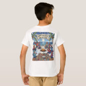 T-shirt Neige en bord de mer (Dos entier)