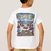 T-shirt Neige en bord de mer (Dos)