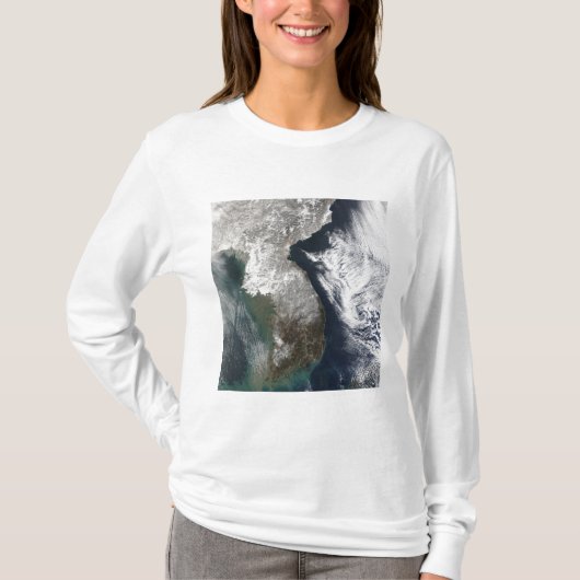 T-shirt Neige en Corée (Devant)