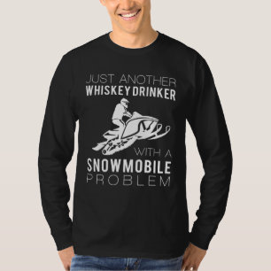 T-shirt Neige & Esprits : Juste un autre buveur de whisky