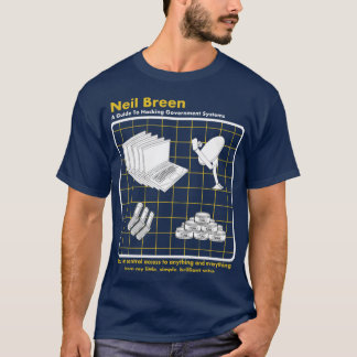 T-shirt Neil Breen Un Guide pour pirater drôle