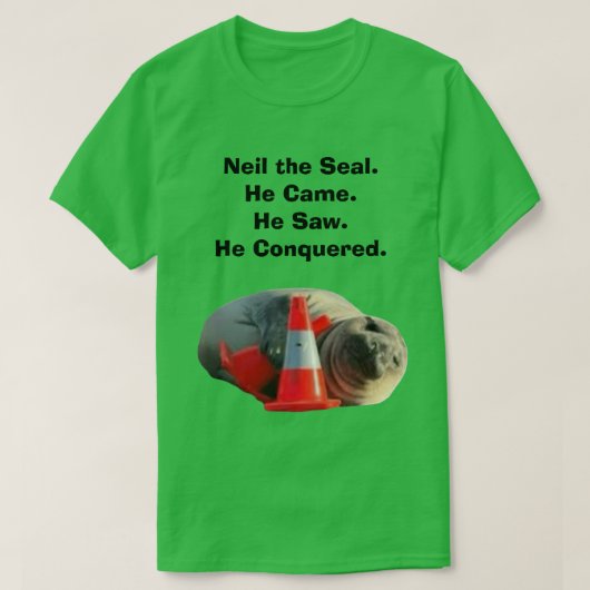 T-Shirt Neil Conquis (Design devant)