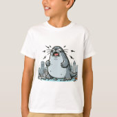 T-shirt Neil The Rampaging Seal (Devant)