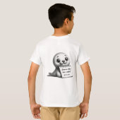 T-shirt Neil the Seal, sensation virale de Tasmanie (Dos entier)