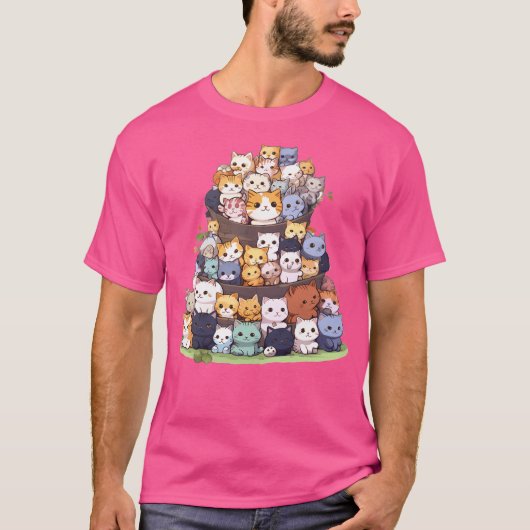 T-shirt Neko Atsume (Devant)
