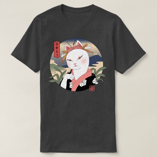 T-shirt Neko Geisha 1 (Design devant)