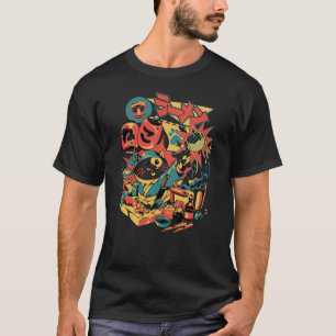T-shirt "Neko Ramen" par ilustrata