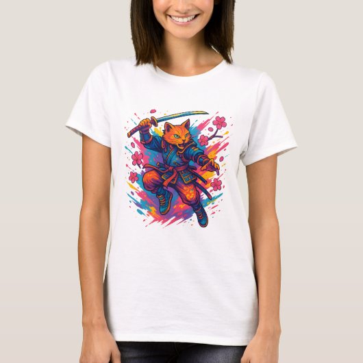 T-shirt Neko Shinobi (Devant)