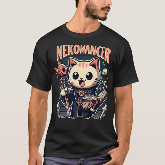 T-shirt Nekomancer mignon (Devant)