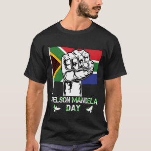 T-shirt Nelson Mandela Day Histoire noire