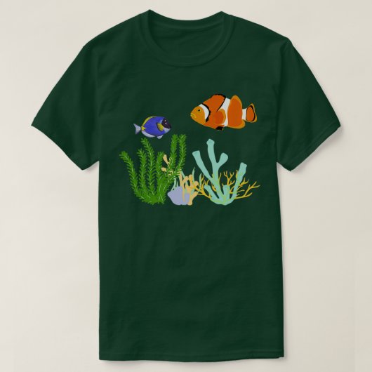 T-shirt Nemo Fish Kingdom Nature (Design devant)