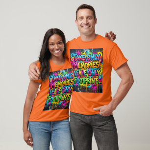 T-shirt N'emportez que des souvenirs Laissez seulement des