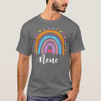 T-shirt Nene Cadeaux Pour Grandma Cute Nene Rainbow Mother