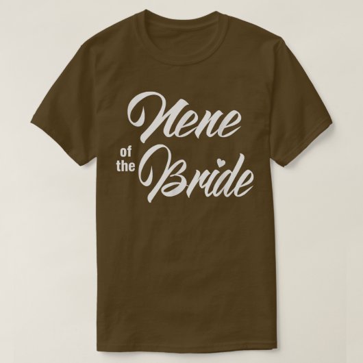 T-shirt Nene De Mariage Mariage Fête Drôle Matching Mariag (Design devant)