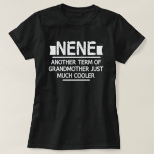 T-shirt Nene Définition Funny Grand-mère Fête des mères Ca