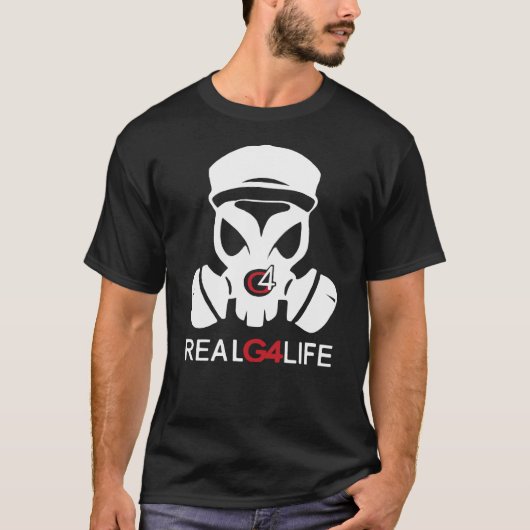 T-shirt ñengo flow real g4l life (Devant)