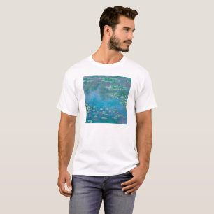 T-shirt Nénuphars de Claude Monet Fine Art Painting
