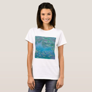 T-shirt Nénuphars de Claude Monet Fine Art Painting