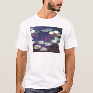 T-shirt Nénuphars, rose, Claude Monet 1897-99 frais, vieu