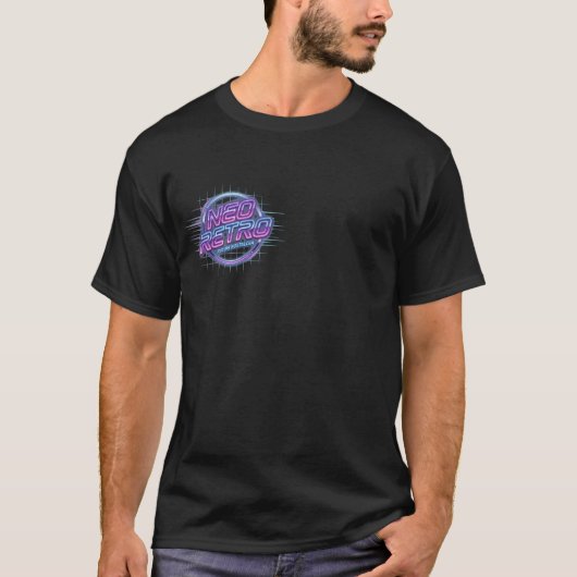 T-shirt Neo Retro Futuristic Logo Tee (Devant)