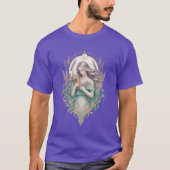 T-shirt Néo-traditionnelle Vierge – Douce Force (Devant)