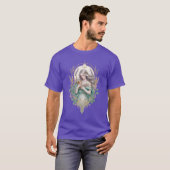 T-shirt Néo-traditionnelle Vierge – Douce Force (Devant entier)
