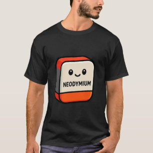 T-shirt Néodyme Nd Tableau Périodique Élément Puissance Ma