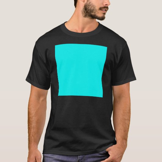 T-shirt Neon Aqua (Devant)