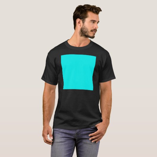 T-shirt Neon Aqua (Devant entier)